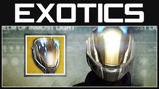 Destiny Exotics - Helm of Inmost Light | Destiny Gameplay