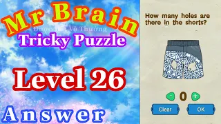 《Mr Brain Level 26》Update Answers Walkthrough Solution 2020 / Cập Nhật Đáp Án Game Mr Brain Level 26