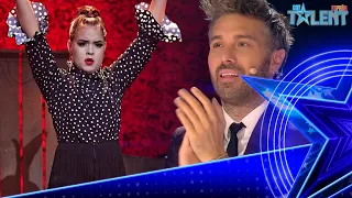 MARIELA LA TREMENDITA shows HER TALENT dancing FLAMENCO | Semifinal 2 | Spain's Got Talent 7 (2021)