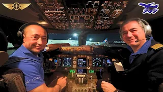 Boeing 747 Cockpit Flight ( Atc ) - Chicago to Atlanta (Jumpseat Edition)