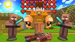 ZMIENIŁEM SIĘ W MEGA BOSSA vs VILLAGER w Minecraft! ZOSTAŁEM MUTANTEM!