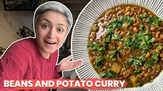 Make the most delicious BEANS AND POTATO CURRY at home!