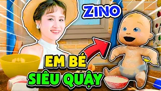 Chị Vê Tập Làm Mẹ Chăm Sóc Em Bé Zino - Vê Vê Official