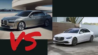 2023 BMW i7 Sedan VS 2022 Mercedes S-Class Sedan