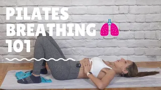 Pilates Breathing 🌬101 (10 Minutes) | Pilates with Amanda