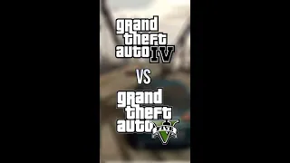 GTA 4 VS GTA 5 #Shorts #gta5 #gta4