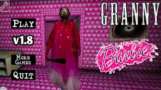 Granny v1.8 | Barbie Granny Mod Sewer Escape Full Gameplay