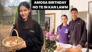 AMOSA BIRTHDAY CAKE ZOPARI’N A SIAM || KAN THENAWM TE’N CHAW AN RAWN EI