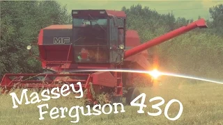 Żniwa 2015 Massey Ferguson 430