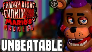 FNF Unbeatable But Rockstar Freddy Sings It | Mario Madness v2 Cover