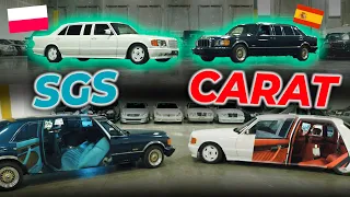 Custom Mercedes limos! Carat Duchatelet & SGS Styling Garage  | VLOG #006
