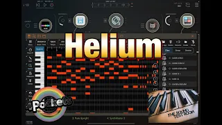 Helium Midi Sequencer Updated with 1000s of New Modal Chord Progressions - iPad Demo