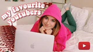 my favourite youtubers (that you should start watching right now)