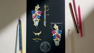 The Grapes of Eden Earrings | Bulgari High Jewelry