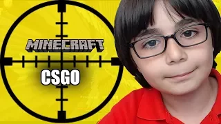 MİNECRAFT'TA CSGO BKT