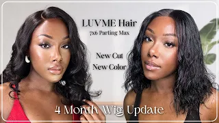 LUVME Hair Parting Max 4 Month Wig Update + Revamp