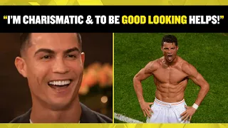 "I'm Charismatic." 😍 Cristiano Ronaldo tells Piers Morgan why he thinks he’s so famous