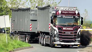 TEKNO Event Truckshow 2024 with Scania V8 open pipes sound