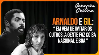 Arnaldo Batista e Gilberto Gil - ENTREVISTA RARA: Em vez de imitar, a gente faz coisa nacional e boa