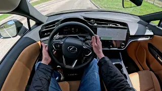 The New Lexus RZ450e Direct4 POV Drive