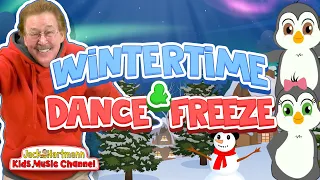 Wintertime Dance and Freeze! | Jack Hartmann