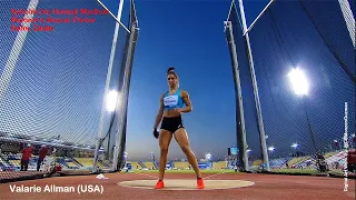Valarie Allman (USA): Women's Discus Throw.  Suheim bin Hamad Stadium, Doha, Qatar.  May 28, 2021.