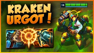 THIS BUILD HAS HUGE BURST! | Testing NEW Kraken Slayer on Urgot Patch 14.10