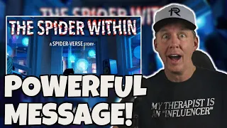 THERAPIST REACTS to THE SPIDER WITHIN: A SPIDER-VERSE STORY | Official Short Film (Full)