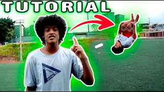 BACK FLIP EM 5 MINUTOS TUTORIAL MORTAL PARA TRÁS