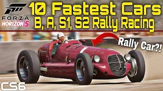 10 Fastest Cars For Rally Racing Online In B/A/S1/S2 Classes - Forza horizon 5