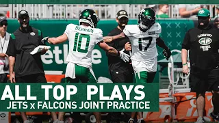 TOP PLAYS From Both Days Of Jets vs. Falcons Joint Practice | New York Jets | NFL