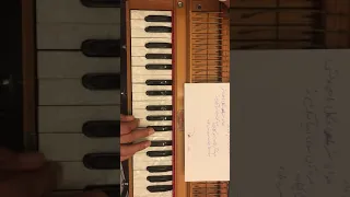 Dil tangem ke megiryad harmonium tutorial