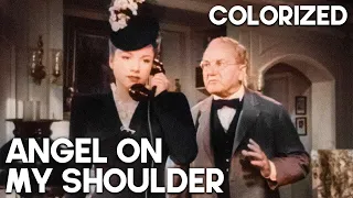 Angel on my Shoulder | COLORIZED | Paul Muni | Old Romantic Film | Adventure