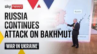 Ukraine War: Russia continues assault on Bakhmut
