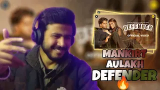 Defender by Mankirt Aulakh | Official Music Video | Renuka Panwar | REACTION VIDEO