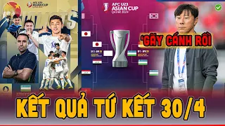 💖U23 INDONESIA 'GÃY CÁNH' TRƯỚC U23 UZB Ở TỨ KẾT- A.SHIN HẾT PHÉP CÒN THUA Ô.PARK &U23VN