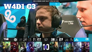 TSM vs C9 | Week 4 Day 1 S12 LCS Summer 2022 | TSM vs Cloud 9 W4D1 Full Game