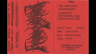 Obsecration (Grc) Promo '93 (Promo, 1993) Death Metal Greece