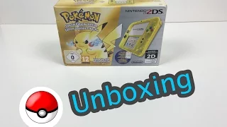 Nintendo 2DS Pokemon Yellow Unboxing