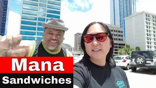 Mana Sandwiches Honolulu, Hawaii | Mukbang With Braddah Tatz 🤙