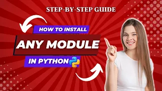 How to install any module in Python || Python Module Installation || Step-By-Step Guide✅