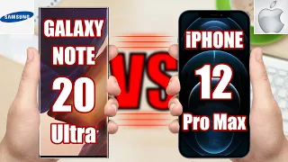 Samsung Galaxy Note 20 Ultra vs iPhone 12 Pro Max