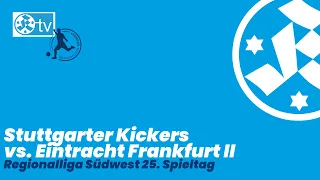 25. Spieltag Regionalliga Südwest Spielbericht Stuttgarter Kickers - Eintracht Frankfurt II