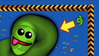 🐍WormsZone.io ❤001 Slither Snake Top01 /Best World Record Snake Epic cacing WormsZoneio #72