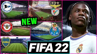 FIFA 22 NEWS | ALL NEW CONFIRMED Stadiums, Added Real Faces & Transfers