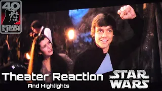 Theater REACTIONS to Return of the Jedi Back in Theaters 40th Anniversary 2023, #subscribe #starwars