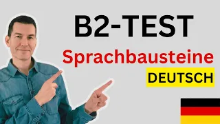 Deutsch B2 - TEST | Sprachbausteine | TELC | Prüfungsvorbereitung