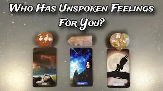 😶💕 WHO Has UNSPOKEN FEELINGS For YOU? Will They Confess? 💕💌 Pick A Card Love  Reading