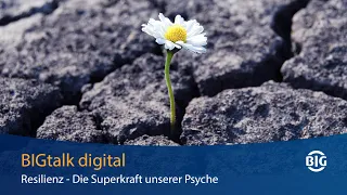 Resilienz - die eigene Psyche schützen - BIG Talk Digital vom 09.09.2021 mit Dr. Christina Berndt