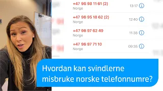 Slik kan svindlere misbruke norske telefonnumre | Telenor Norge